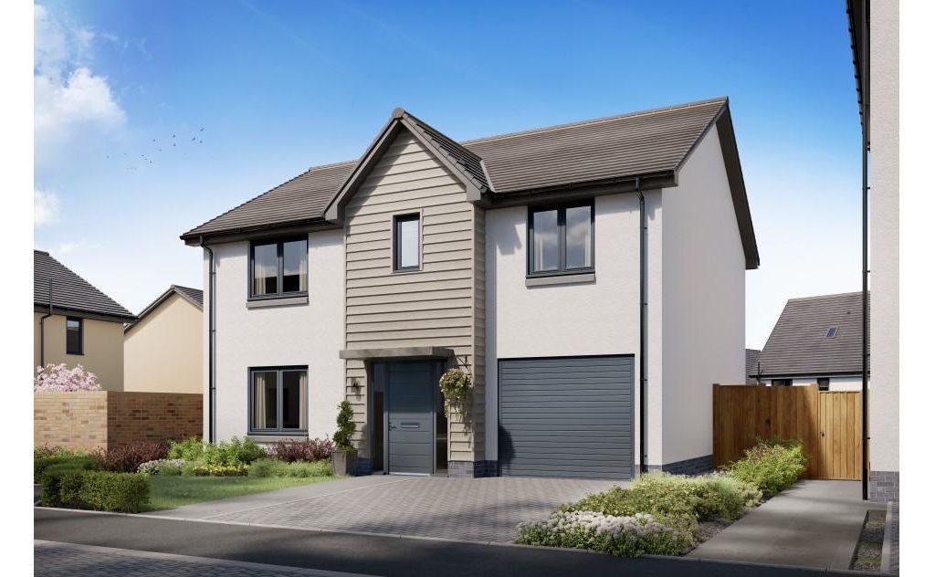 New home, 4 bed detached house for sale in Viscount Drive, Dalkeith