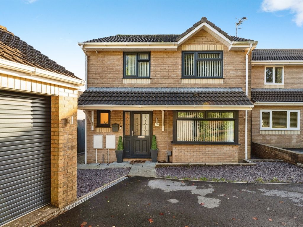 4 bed detached house for sale in Nightingale Park, Cimla, Neath SA11, £