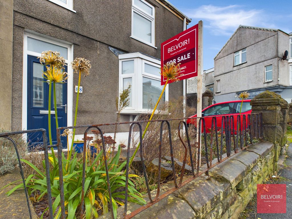 3 bed terraced house for sale in Eversley Road, Sketty, Swansea SA2, £