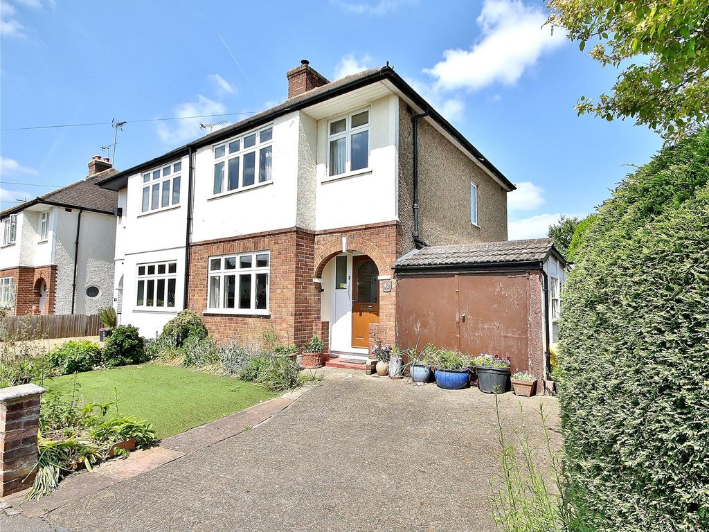 3 bed semidetached house for sale in Church Road, Byfleet, West