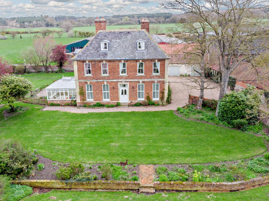 7 bed detached house for sale in Laughton Hall, Church Road