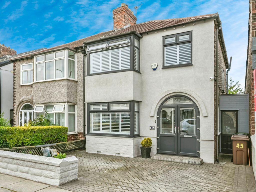 3 bed semidetached house for sale in Stuart Road, Crosby, Merseyside