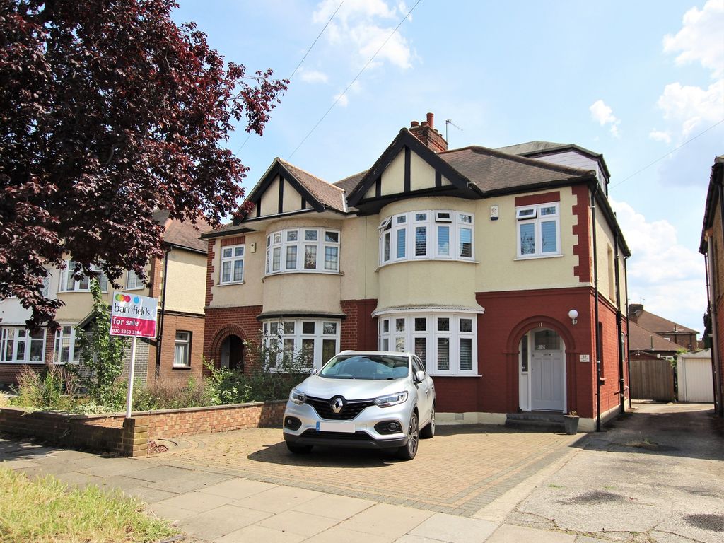 4 bed semidetached house for sale in Riversfield Road, Enfield EN1
