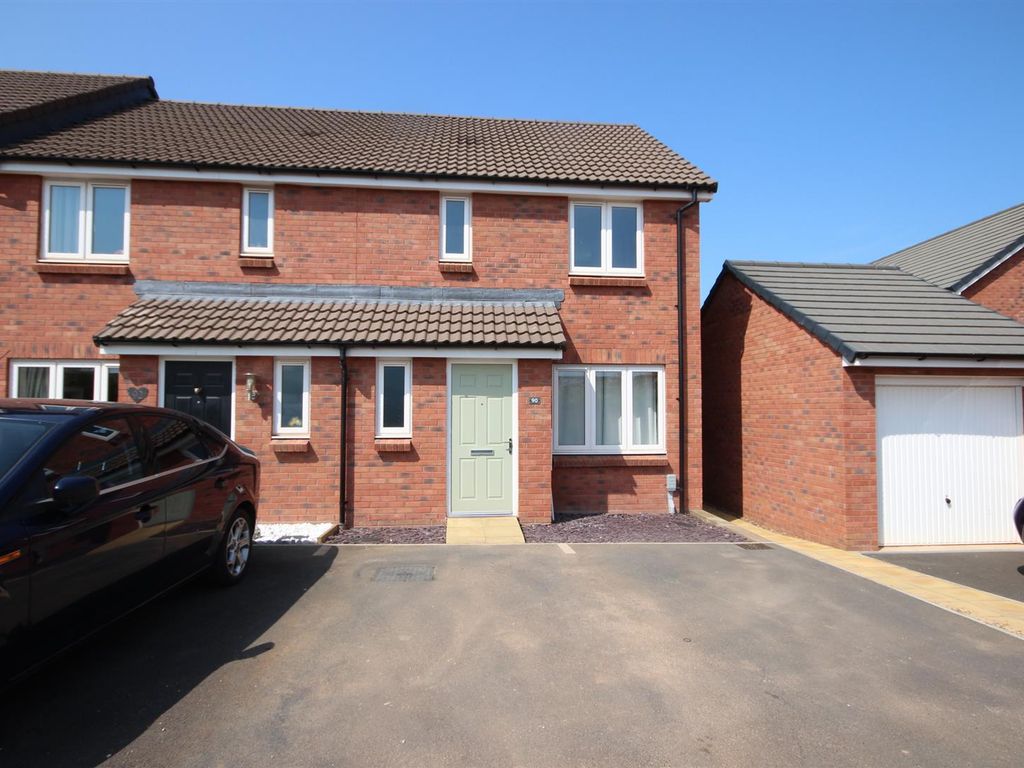3 bed end terrace house to rent in Buzzard Way, Cranbrook, Exeter EX5