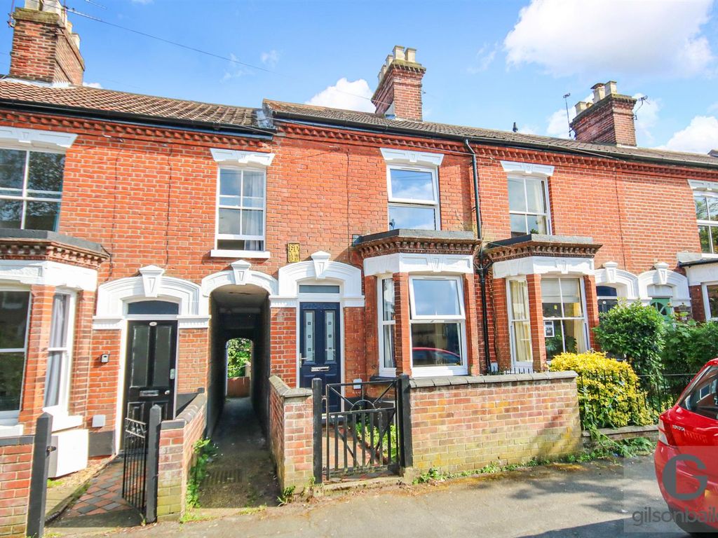 3 bed terraced house for sale in Muriel Road, Norwich NR2, £260,000