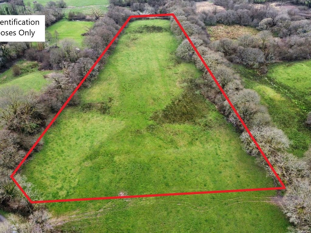 Land for sale in 4.32 Acres Of Organic Land, Llanfallteg, Whitland SA34, £65,000 Zoopla