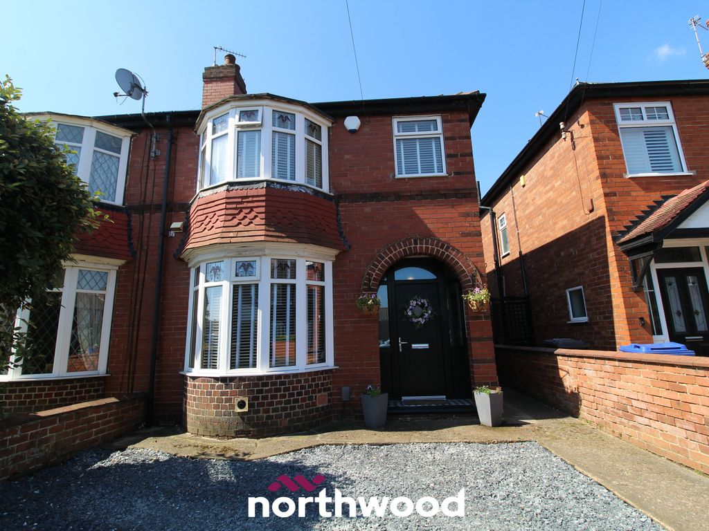 3 bed semidetached house for sale in Harewood Road, Town Moor