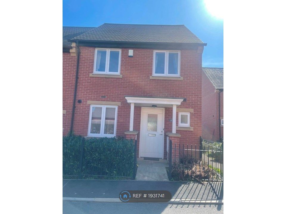 3 bed semidetached house to rent in Field Drive, Smalley, Ilkeston DE7