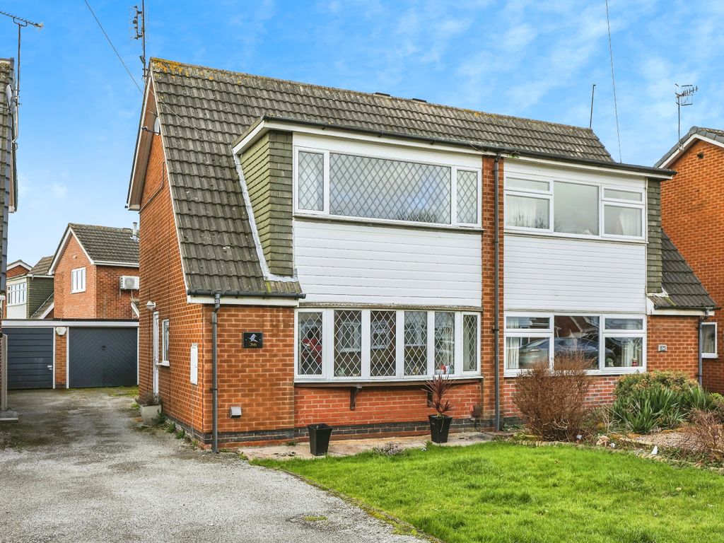 3 bed semidetached house for sale in Elswick Drive, Nottingham NG9, £