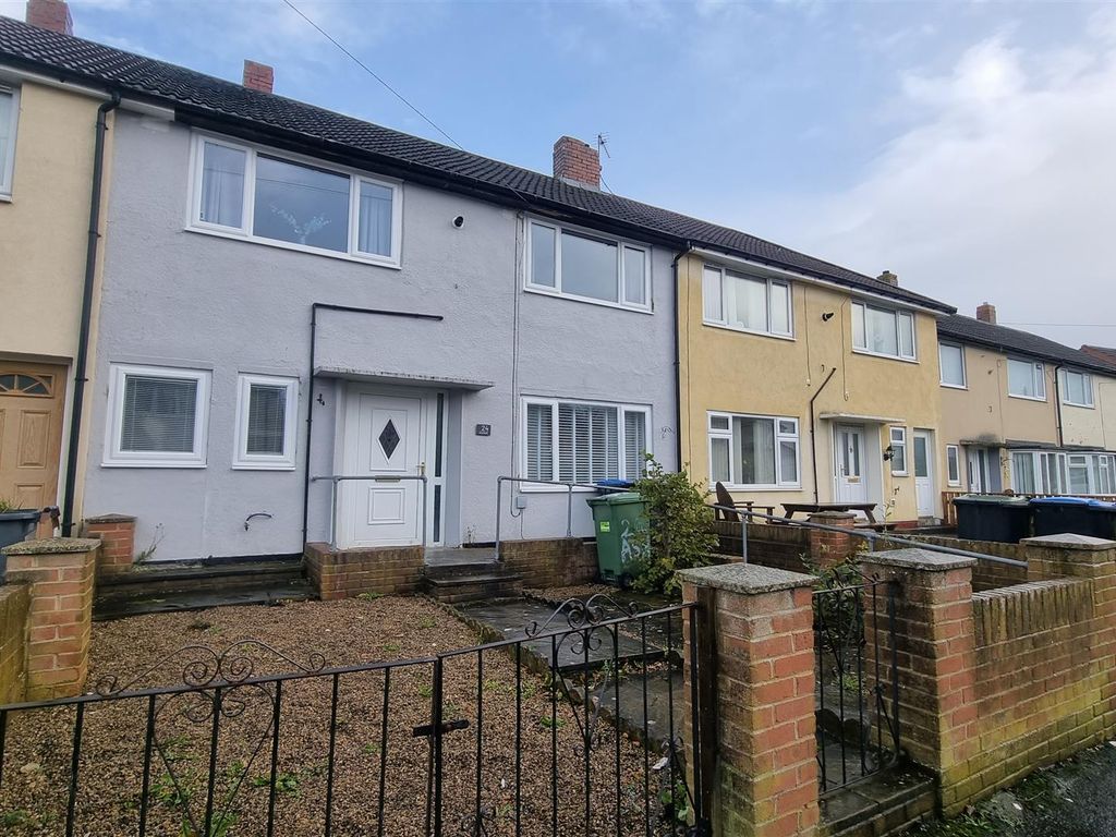 3 bed terraced house for sale in Ash Drive, Willington, Crook DL15, £