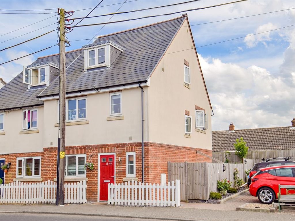 3 bed semidetached house for sale in Island Road, Upstreet, Canterbury