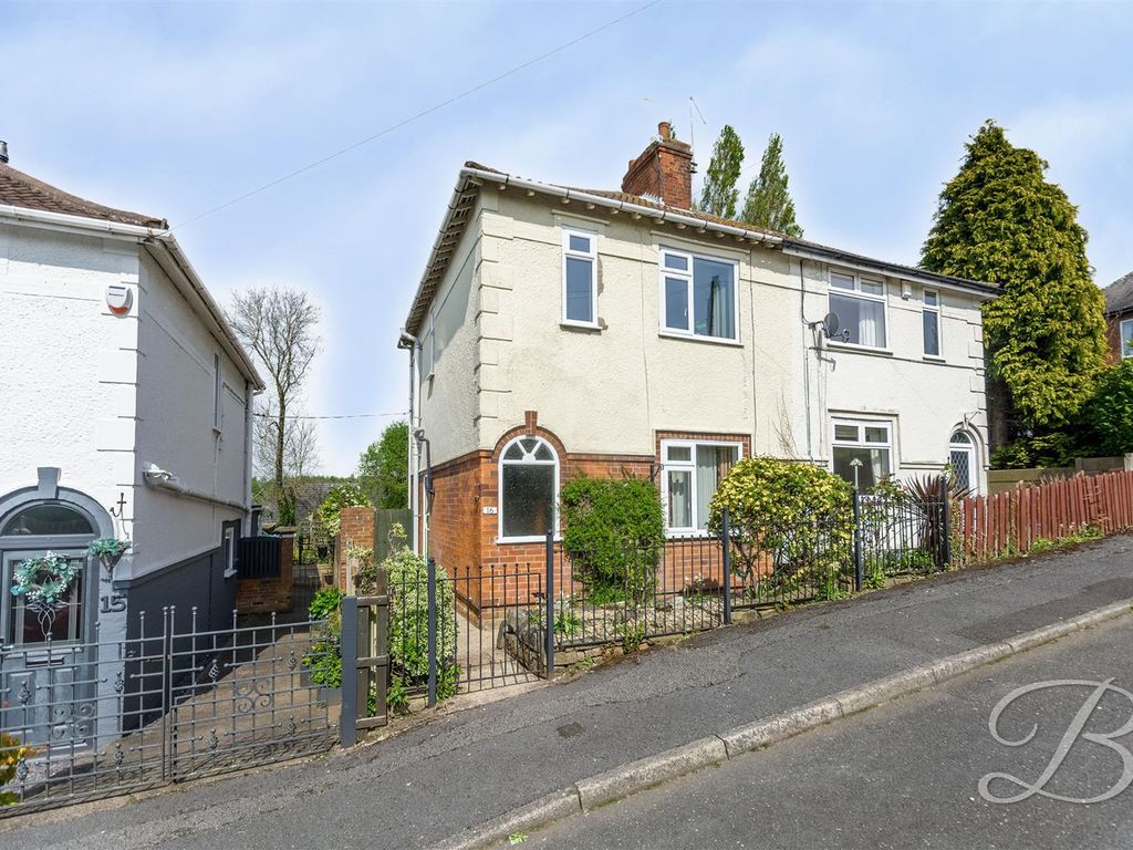 2 bed semidetached house for sale in Mosscar Close, Warsop, Mansfield