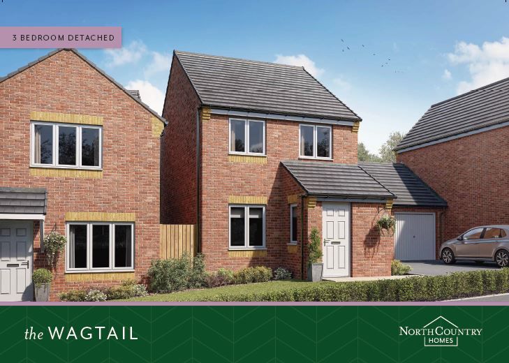New home, 3 bed detached house for sale in Gough Road, Catterick