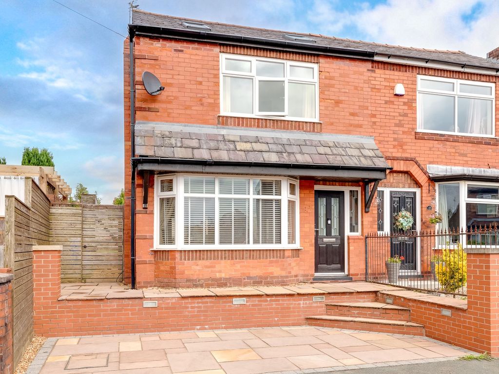 2 bed semidetached house for sale in Langdale Avenue, Wigan WN1, £