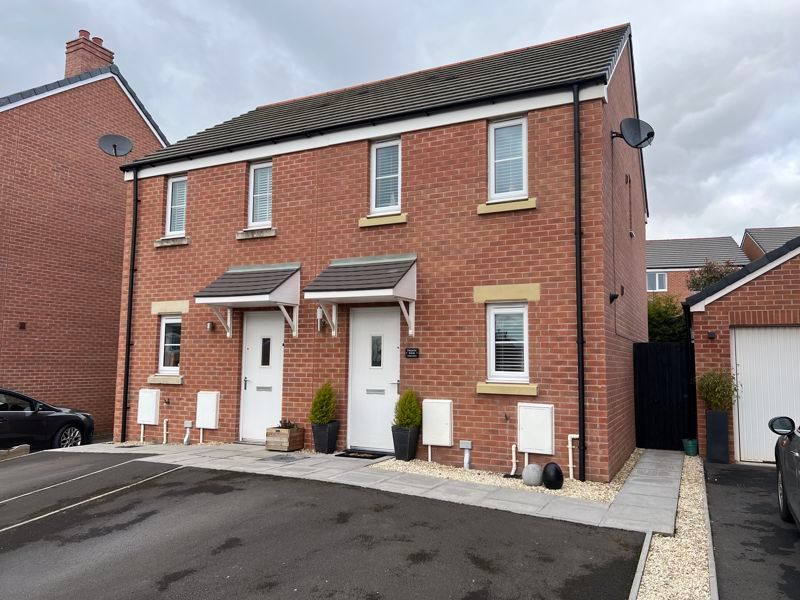 2 bed semidetached house for sale in 24 Ffordd Y Rhosyn, Coity