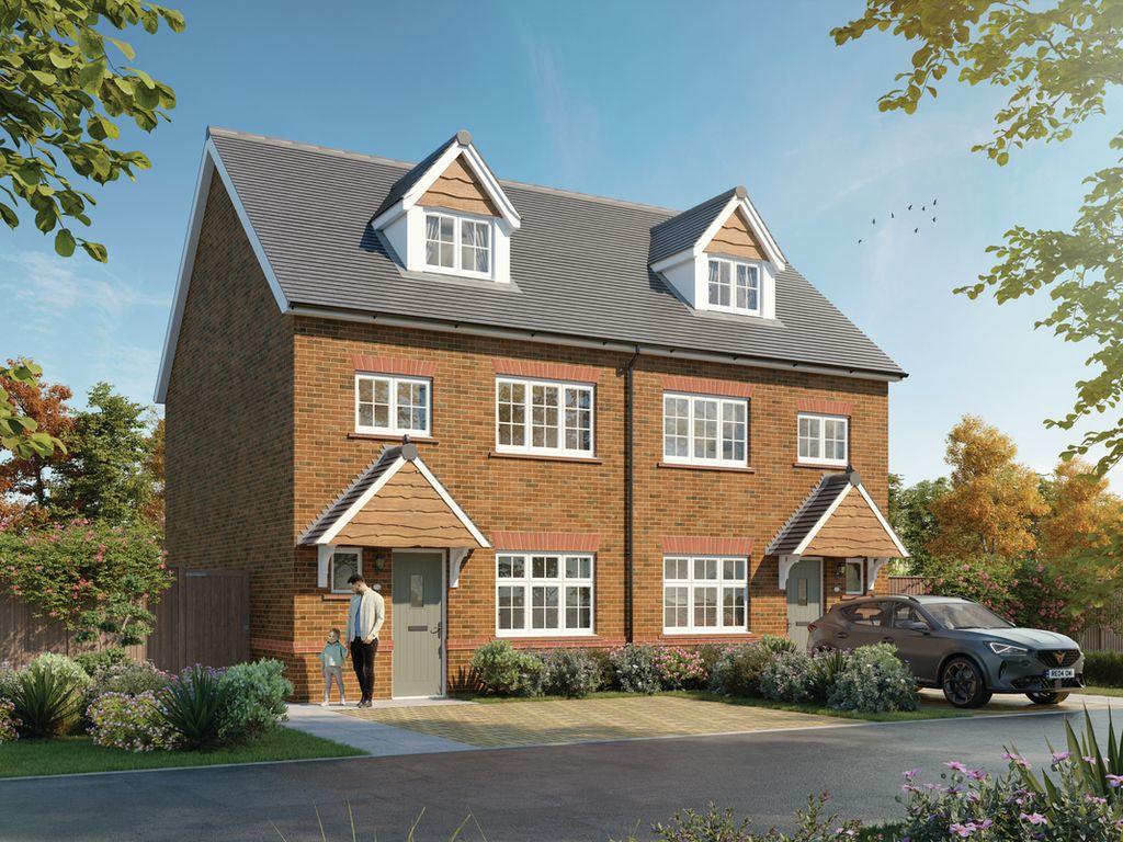 New home, 4 bed semidetached house for sale in "Grantham Semi" at