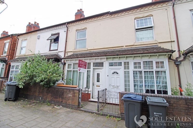 3 bed terraced house to rent in Malmesbury Road, Birmingham B10, £1,200
