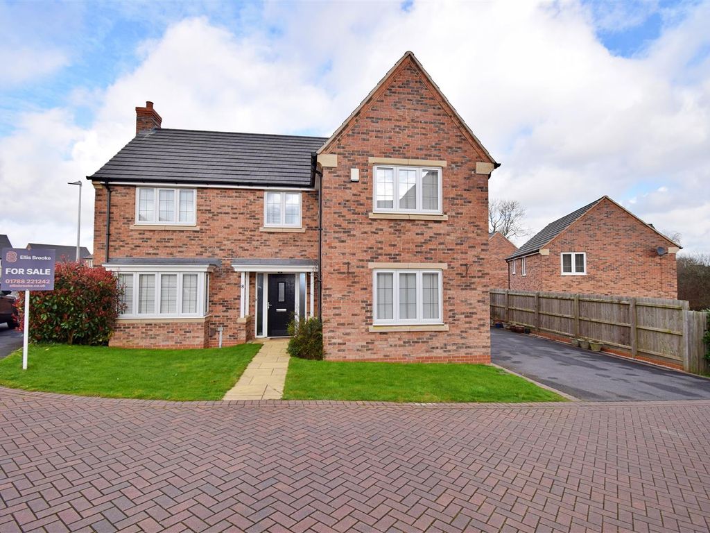 4 bed detached house for sale in Stanford Way, Cawston, Rugby CV22, £