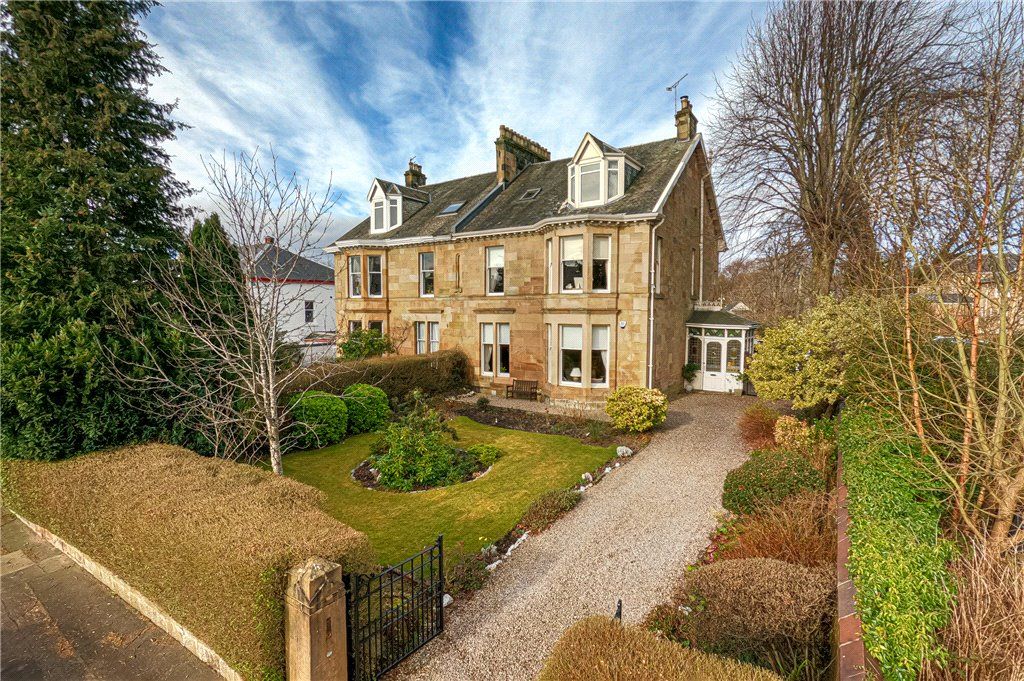 5 bed semidetached house for sale in Terregles Avenue, Pollokshields
