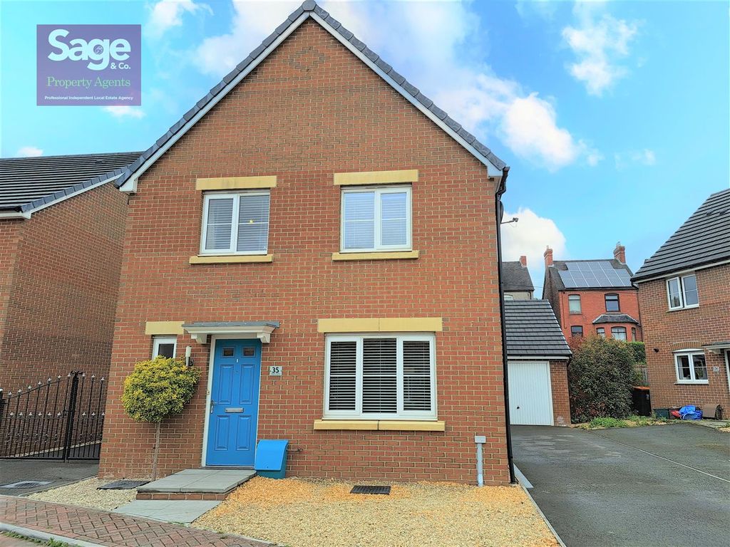 4 bed detached house for sale in Obama Grove, Rogerstone, Newport NP10