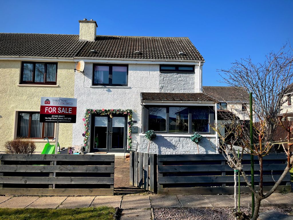 4 bed semidetached house for sale in Shillinghill, Alness IV17, £
