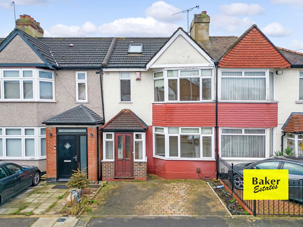 4 bed terraced house for sale in Trehearn Road, Hainault IG6, £500,000 Zoopla
