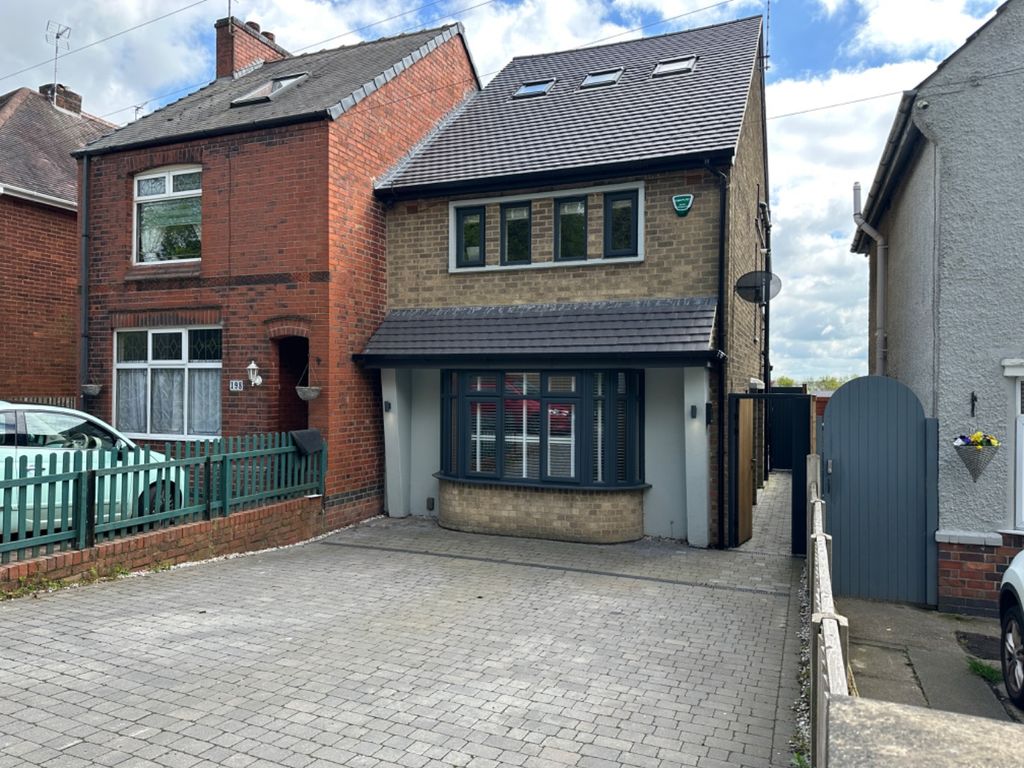 3 bed semidetached house for sale in Forest Road, Coalville