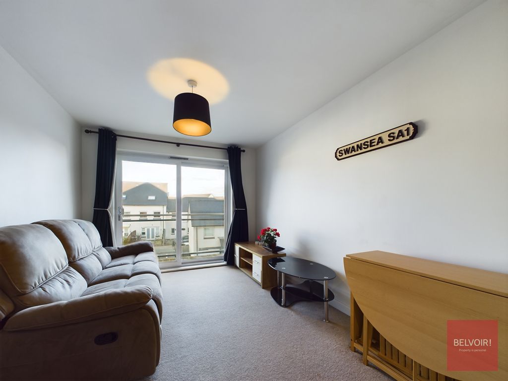 1 bed flat to rent in Phoebe Road, Copper Quarter, Swansea SA1, £800