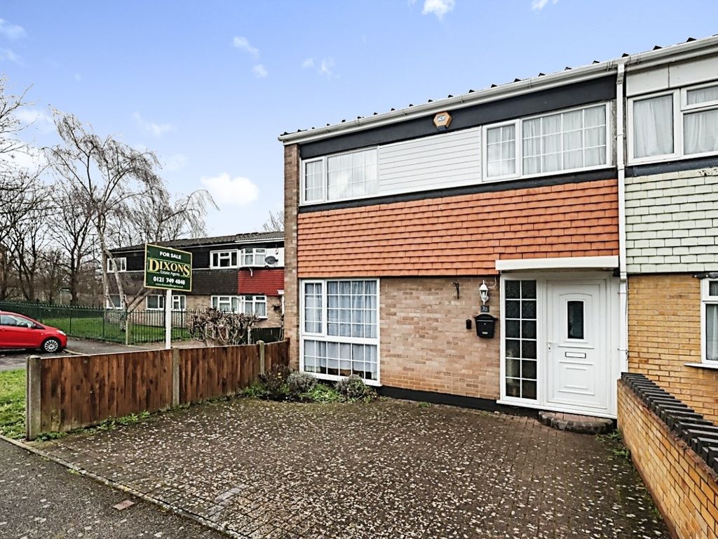 3 bed end terrace house for sale in Bushbury Croft, Chelmsley Wood