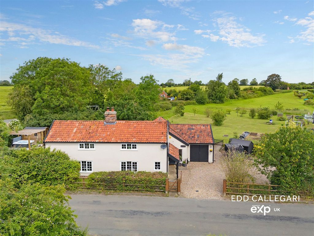 3 bed detached house for sale in Walnut Tree Cottage, Brettenham Road