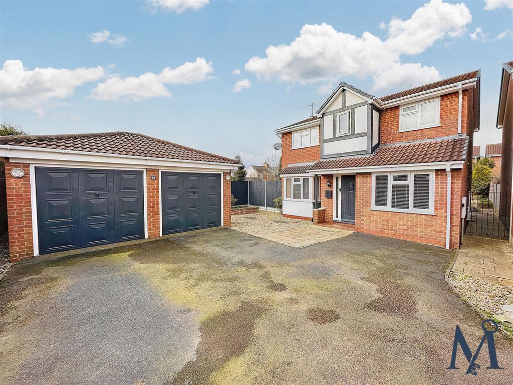 4 bed detached house for sale in Hedge Road, Hugglescote, Coalville