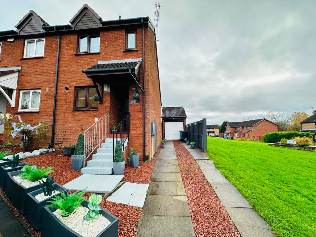 1 bed semidetached house for sale in Gordon Place, Bellshill ML4, £