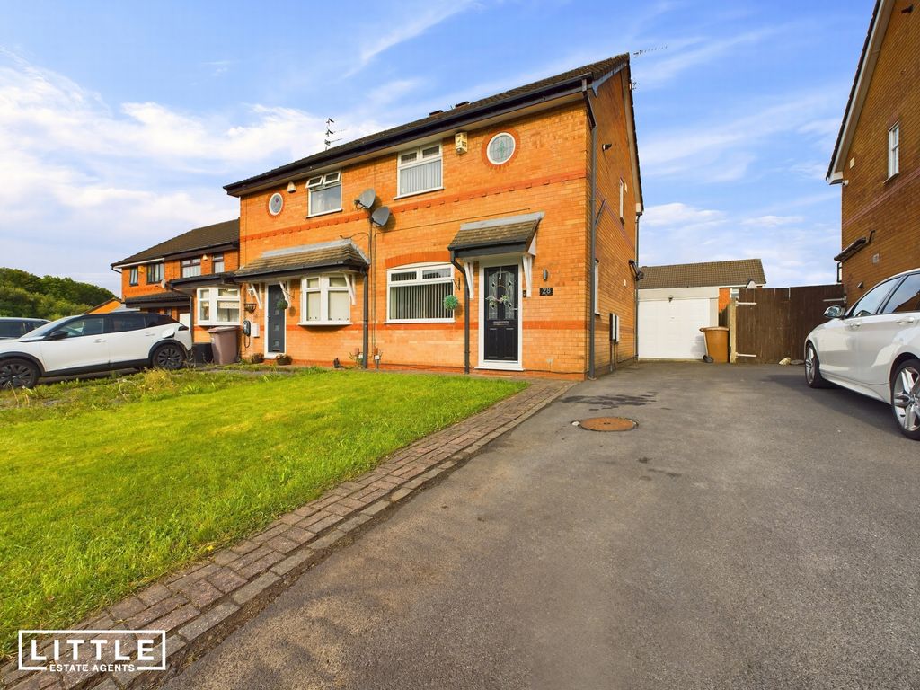 2 bed semidetached house for sale in Grantham Crescent, St. Helens