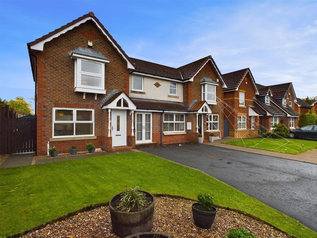 3 bed semidetached house for sale in Donaldswood Park, Paisley PA2, £