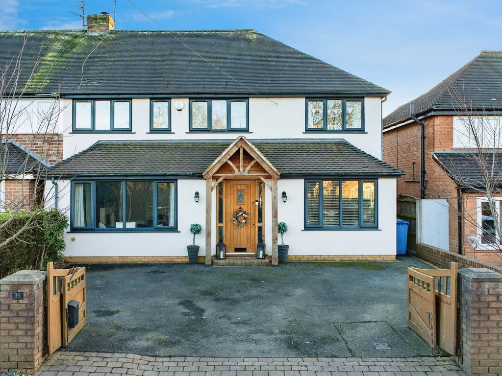 4 bed semidetached house for sale in Smithy Brow, Warrington WA3, £525,000 Zoopla