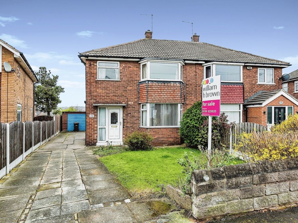3 bed semidetached house for sale in Croft Road, Brinsworth, Rotherham