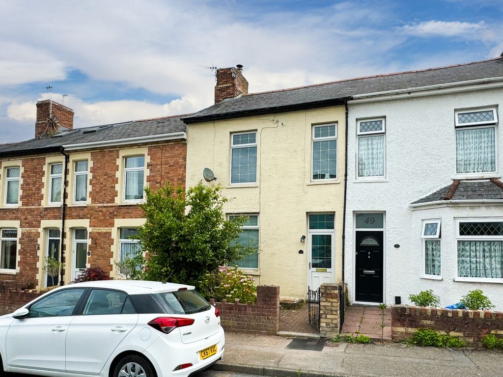 3 bed terraced house for sale in Grove Terrace, Penarth CF64, £359,950