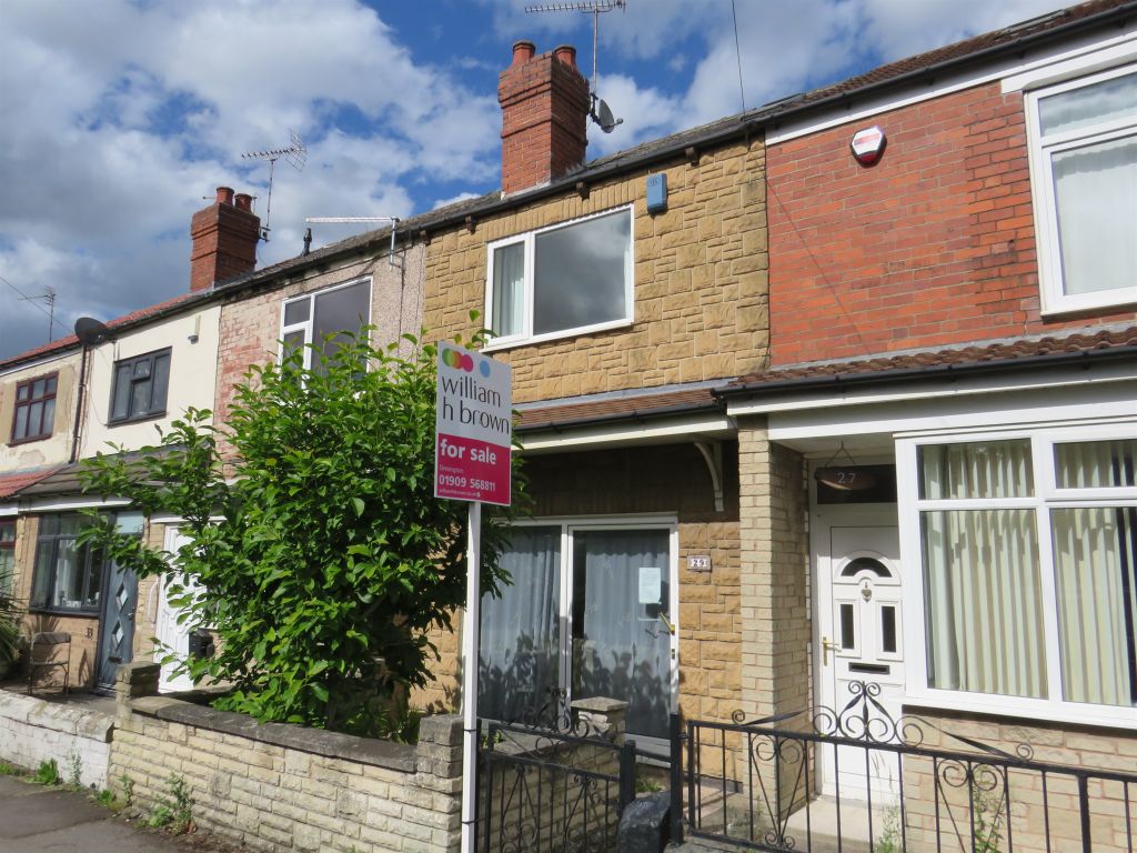 2 bed terraced house for sale in Rotherham Road, Dinnington, Sheffield