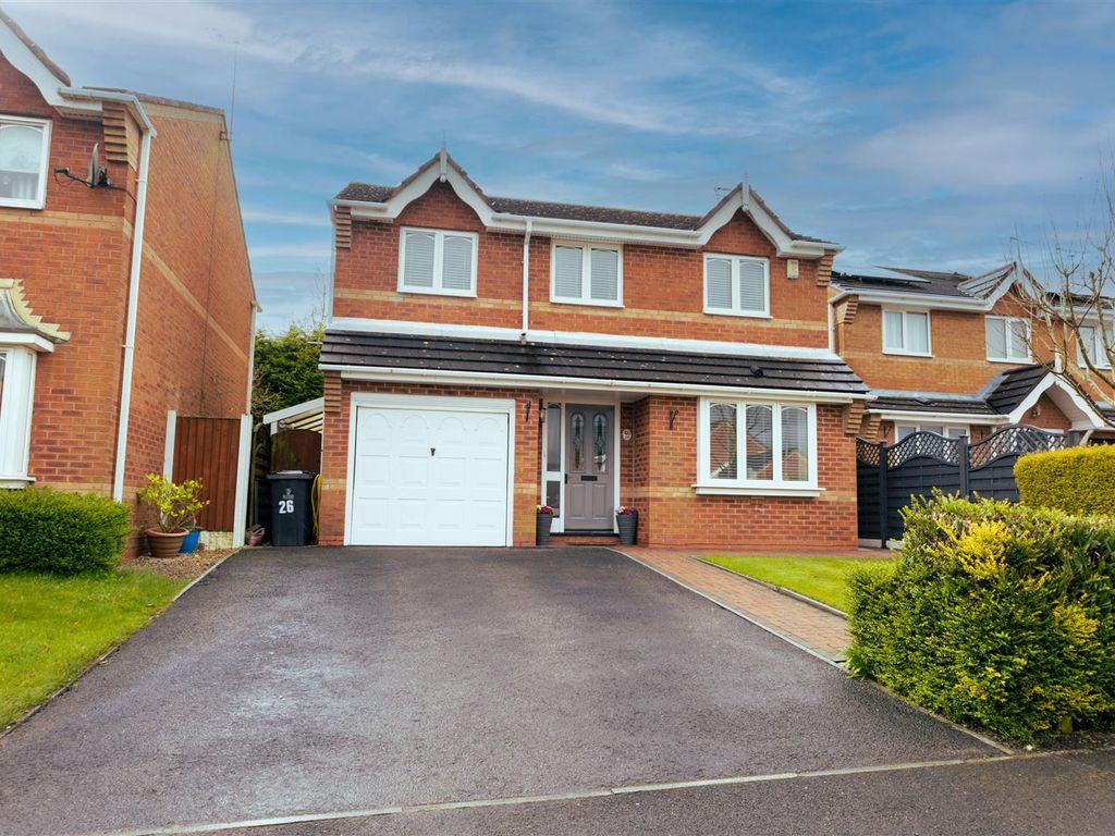 4 bed detached house for sale in Cornfield Road, Biddulph, StokeOn