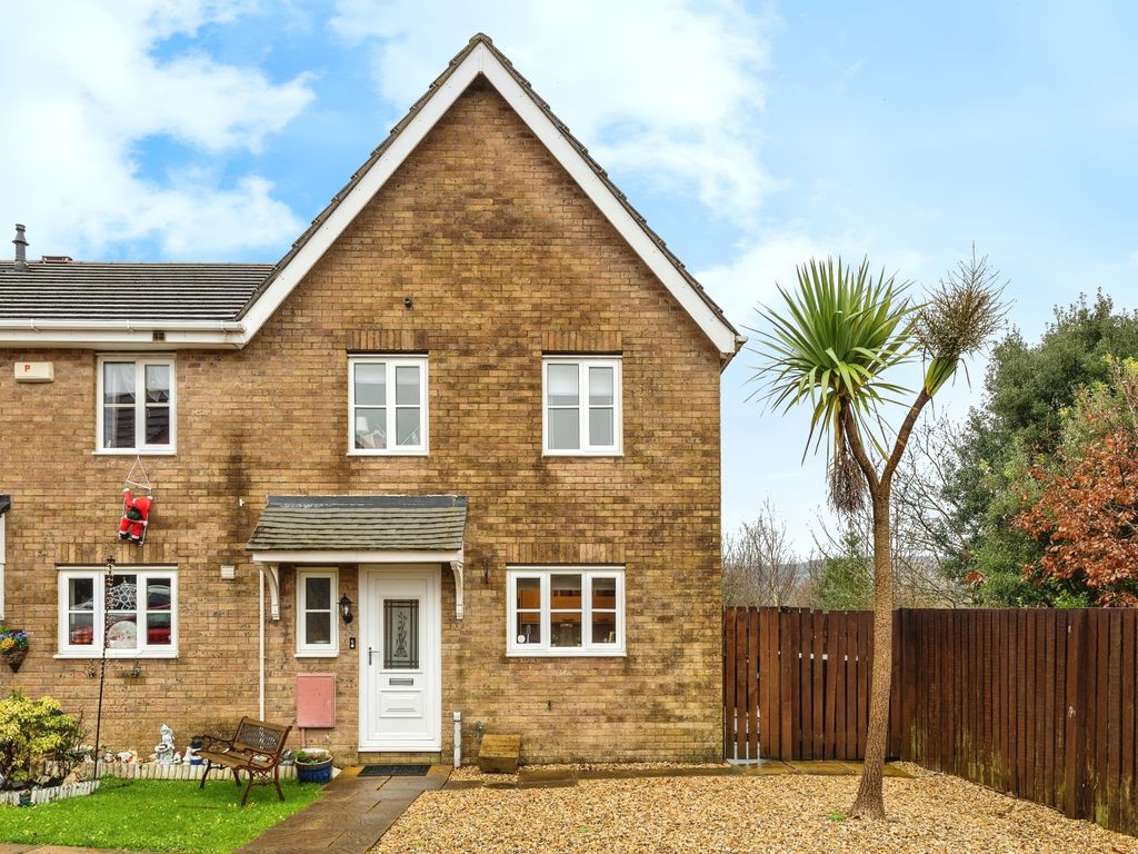 3 bed end terrace house for sale in Mill Race, Neath Abbey SA10, £