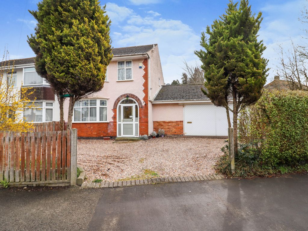 3 bed semidetached house for sale in Percival Road, Hillmorton, Rugby