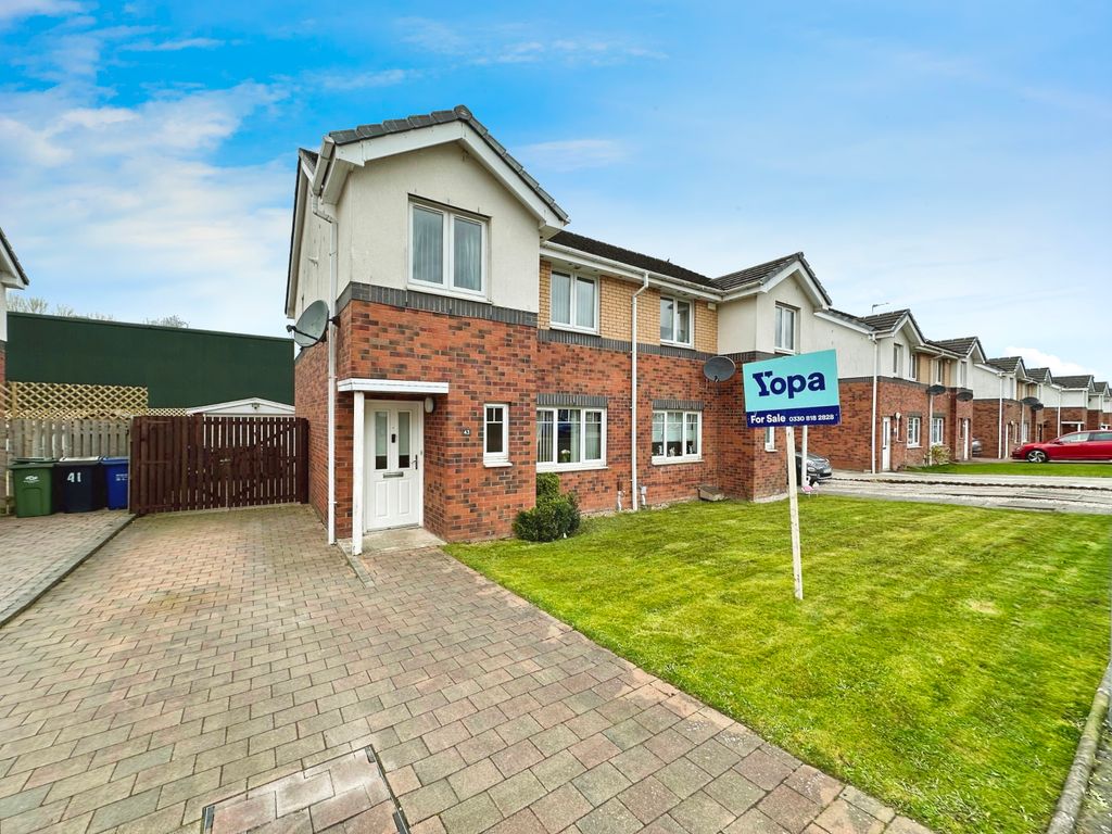 3 bed semidetached house for sale in Osprey Road, Paisley PA3, £