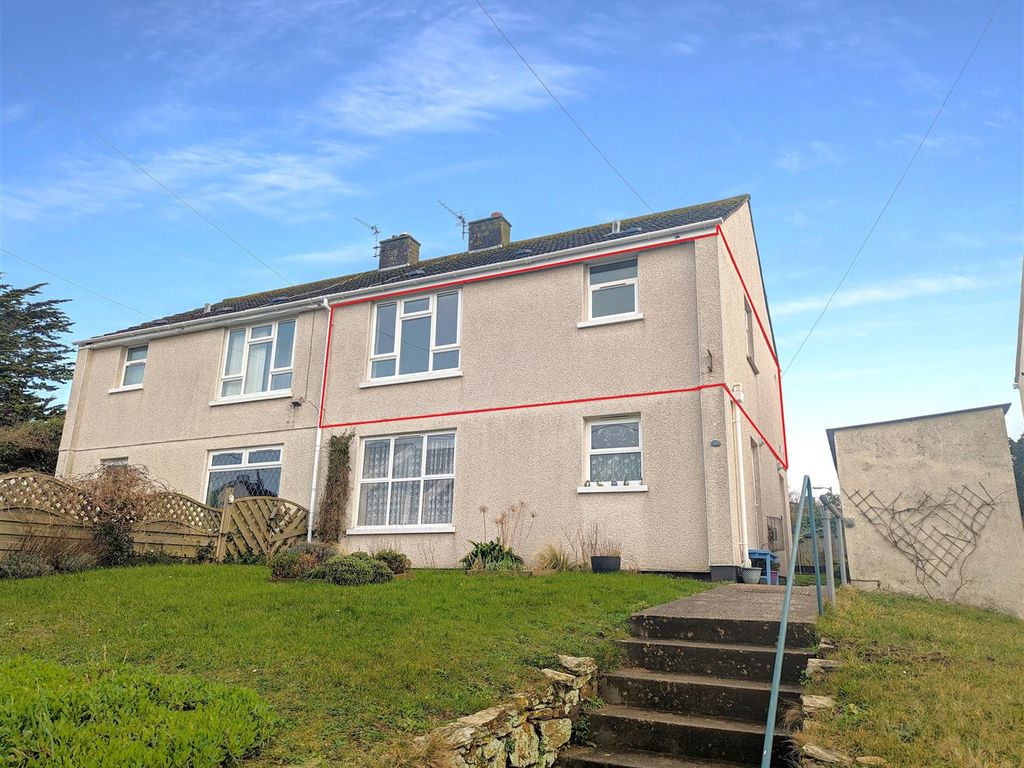 1 bed flat for sale in Porth Bean Road, Porth, Newquay TR7, £110,000