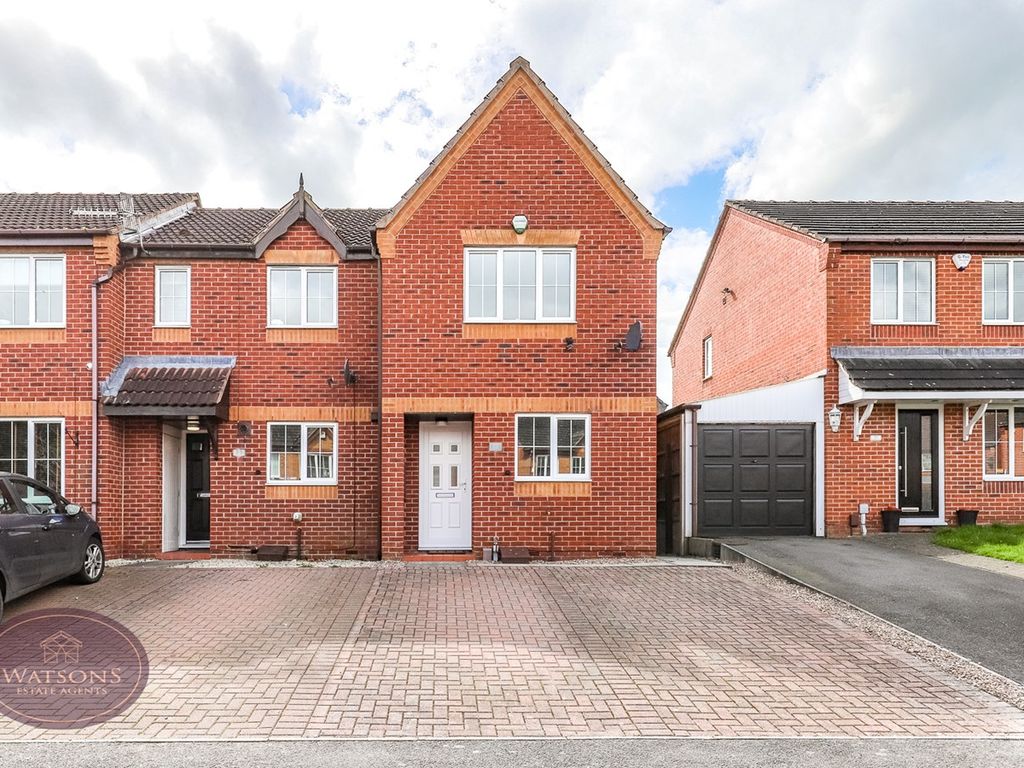 2 bed semidetached house for sale in Sussex Close, Giltbrook