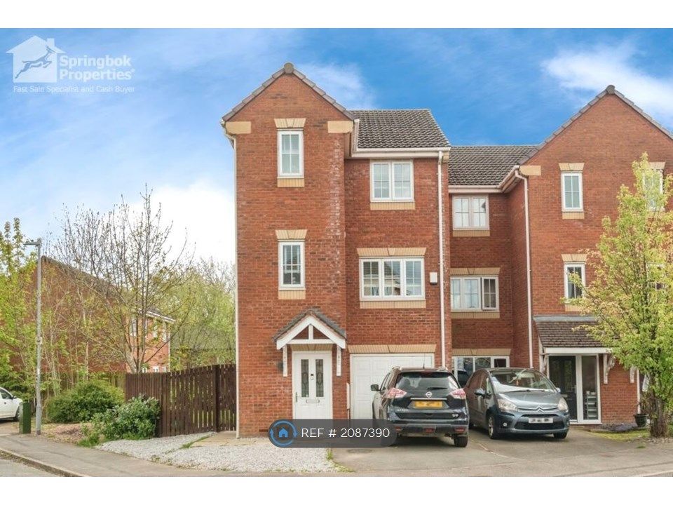 4 bed terraced house to rent in Spring Place Gardens, Mirfield WF14, £