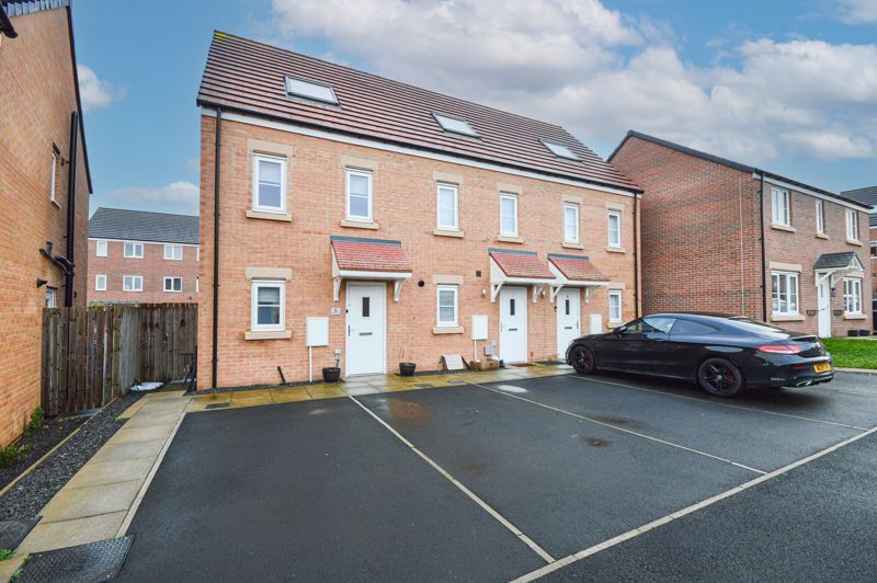 3 bed end terrace house for sale in Edlingham Green, Blyth NE24, £