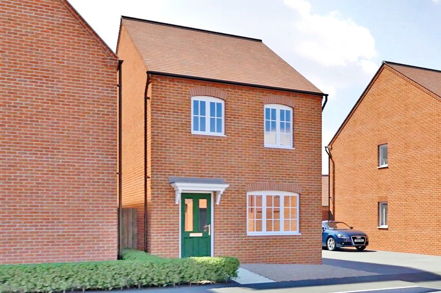 New home, 3 bed detached house for sale in "The Magnolia" at Sandy Lane