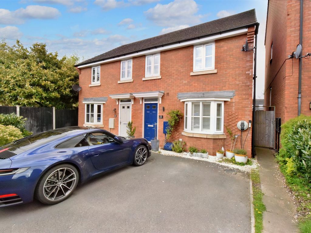 3 bed semidetached house for sale in Mary Slater Road, Lichfield WS13