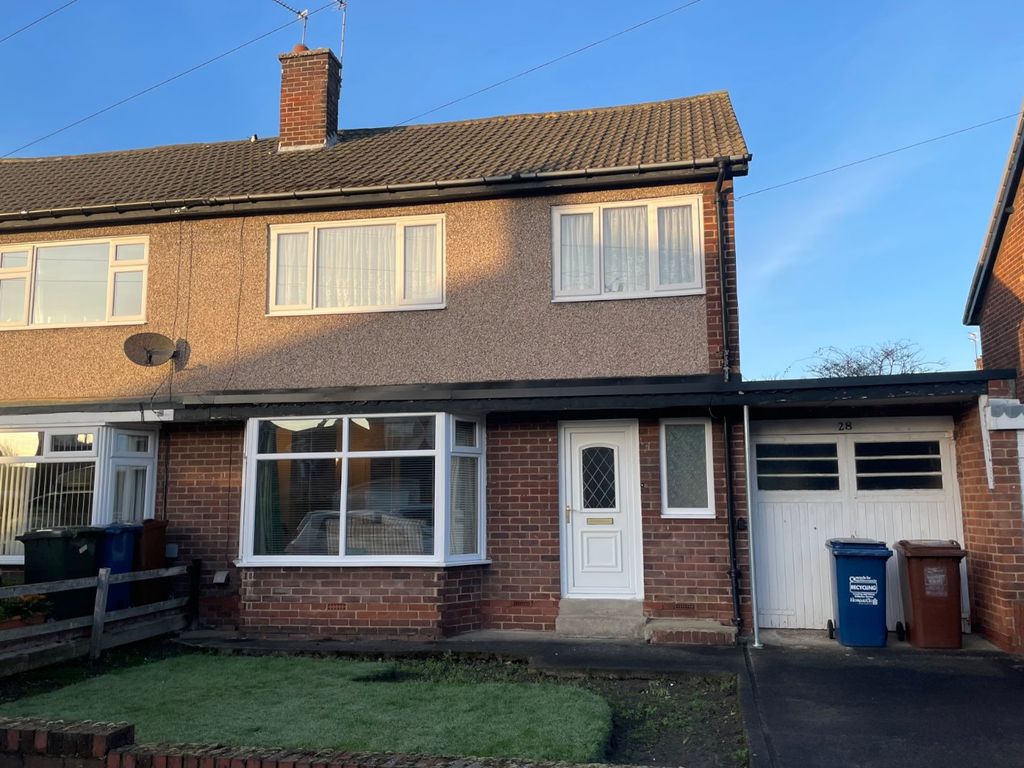 3 bed semidetached house for sale in Holystone Avenue, Newcastle Upon