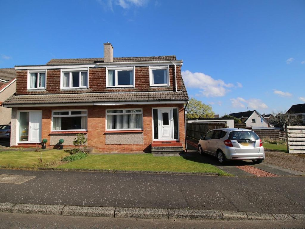 3 bed semidetached house for sale in Abbotsford Crescent, Strathaven